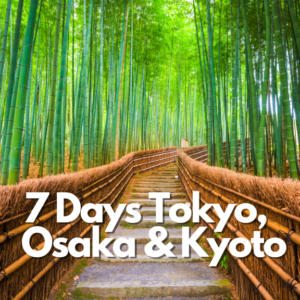 7-Hari Tokyo, Osaka & Kyoto